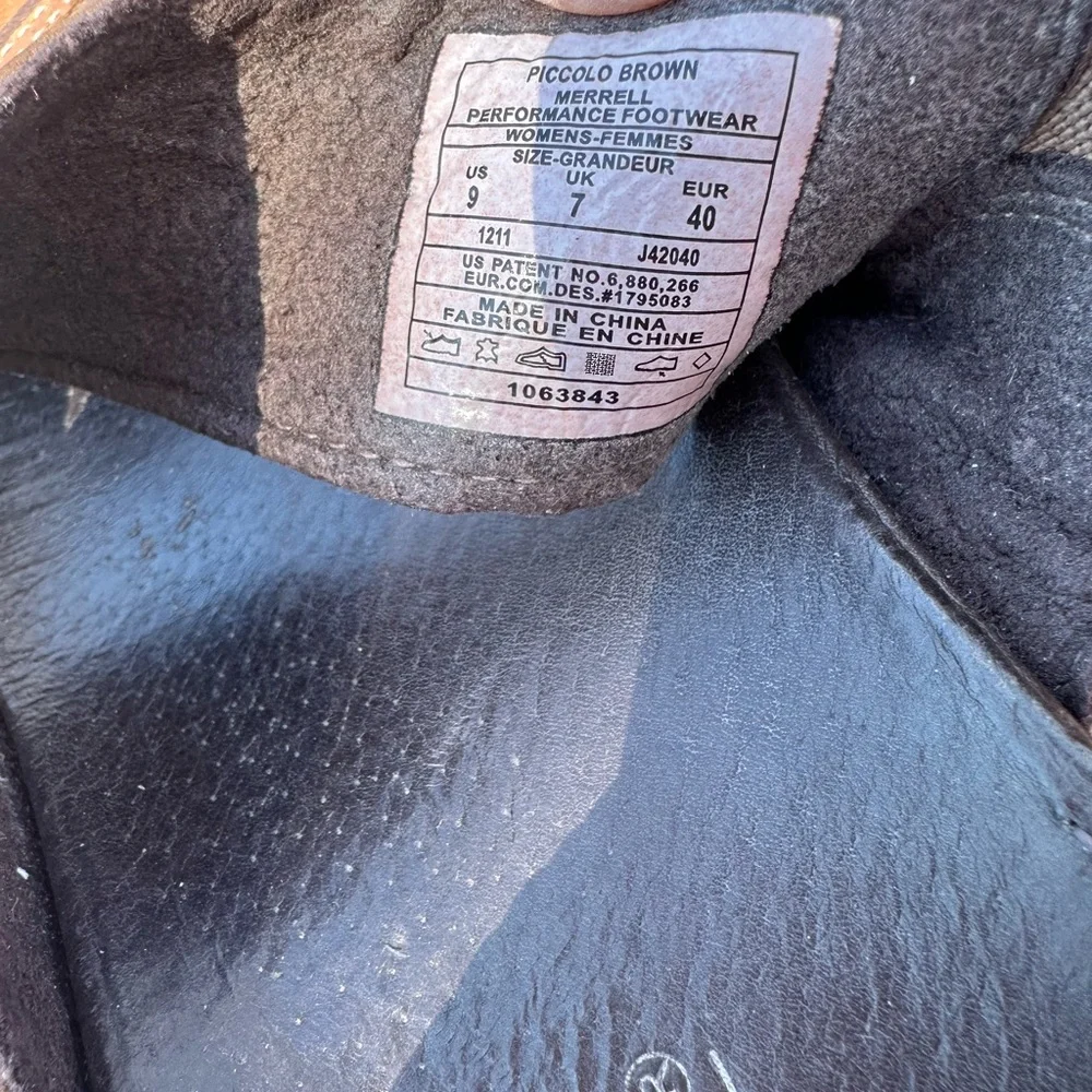 Merrell brown leather sandals - Picture 7 of 8